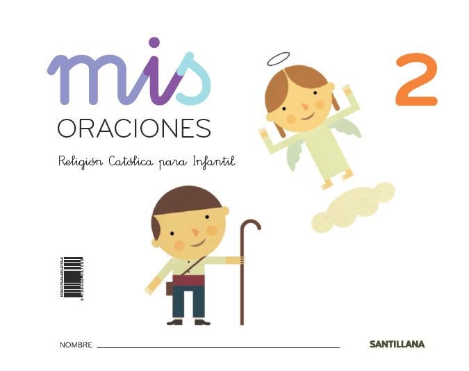 MIS ORACIONES 2 4AÑOS EI 14 SANREL04EI | AA,VV | 9788468087566 (Santillana) Imagen principal del producto