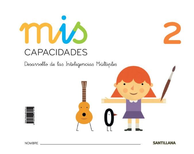 MIS CAPACIDADES 2 4AÑOS EI 14 SANVAR04EI | AA,VV | 9788468087610 (Santillana)