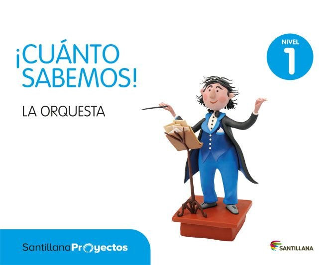 CUANTO SABEMOS 1 LA ORQUESTA 3AÑOS 14 SANVAR03EI | Varios Autores | 9788468087658 (Santillana) Imagen principal del producto