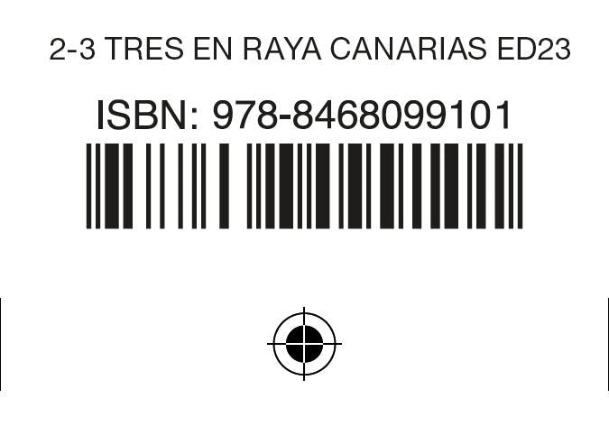 Tres en Raya 2º EP 3º Trim Canarias 23 Tres en Raya (Santillana) - 9788468099101