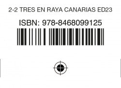 2-2pri Tres en Raya Canar Pauta ED23 Imagen principal del producto