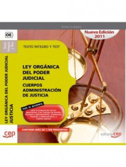 Ley Organica Poder Judicial Cuerpos Administracion Justicia Texto integro y Test Imagen principal del producto
