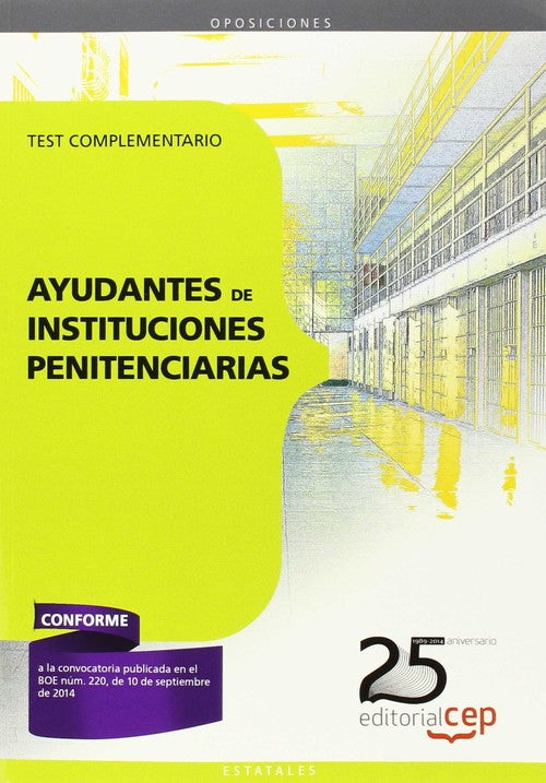 Ayudantes Instituciones Penitenciarias Test Complementario Imagen principal del producto
