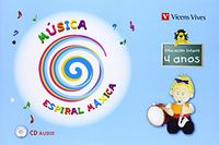 Espiral Maxica, Música 4-5 Anos (Vicens Vives) - 9788468200125