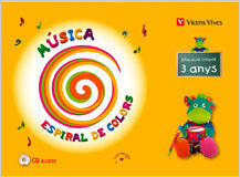 ESPIRAL MAGICA, MUSICA 3-4 ANYS BALEARS | Varios Autores | 9788468200149 (Vicens Vives) Imagen principal del producto