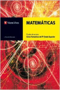 Matemáticas Prueba Acesso Cf 11 +solucionario VICMAT59CF (Vicens Vives) - 9788468200446