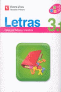 Lengua 3º EP Trimestres Madrid 12 Letras VICLEN13EP (Vicens Vives) - 9788468207377