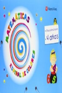 Matemáticas 4AÑOS Carpeta 13 Espiral Colores VICMAT04EI (Vicens Vives) - 9788468213408