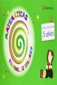 Matemáticas 5AÑOS Carpeta 13 Espiral Colores VICMAT05EI (Vicens Vives) - 9788468213415