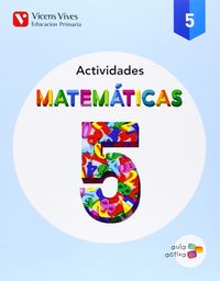 Cuaderno Matemáticas 5º EP 5, 1-5, 2-5, 3 MEC 14 Aula VICMAT15EP (Vicens Vives) - 9788468214702