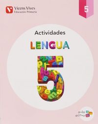 Cuaderno Lengua 5º EP Pauta 5, 1-5, 2-5, 3 MEC 14 AULAVICLEN15EP (Vicens Vives) - 9788468214719