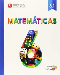 Matemáticas 6º EP Trimestres MEC 15 Aula Activa VICMAT16EP (Vicens Vives) - 9788468215549
