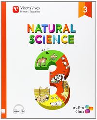 Natural Science 3 3º EP St+cd 14 MEC VICCN13EP (Vicens Vives) - 9788468215617