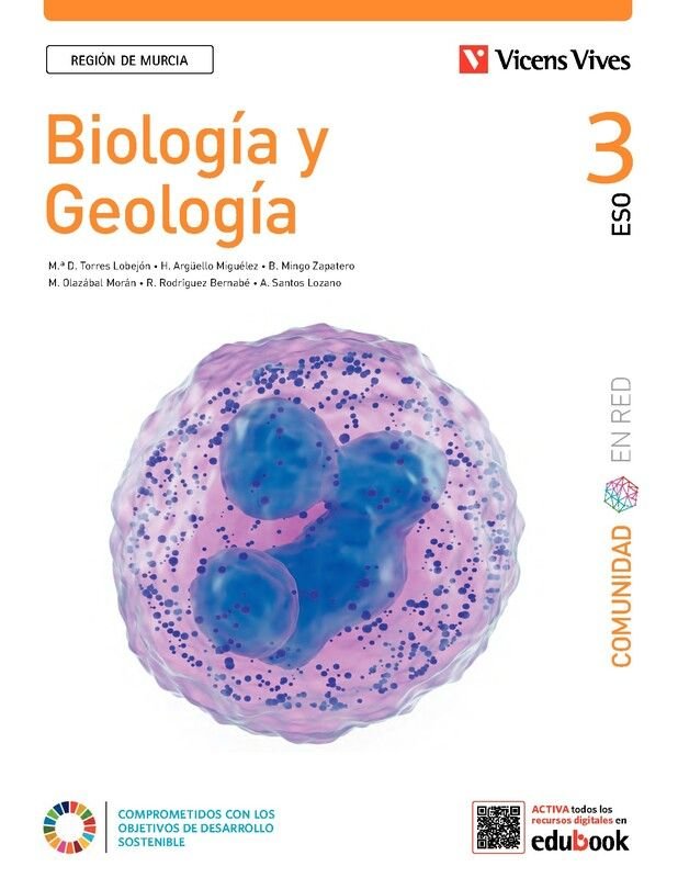 Biología Geología 3º ESO Murcia Comunidad en Red 23 (Vicens Vives) - 9788468219752