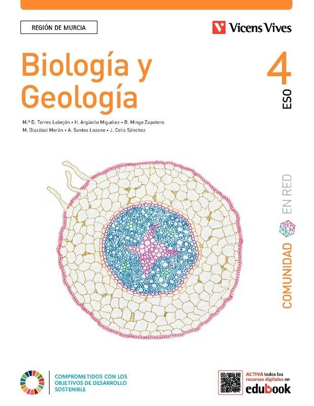 Biología Geología 4º ESO Murcia Comunidad en Red 23 (Vicens Vives) - 9788468219783