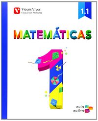 Matemáticas 1º EP 1, 1-1, 2-1, 3 MEC 14 Aula Activa VICMAT11E (Vicens Vives) - 9788468220284