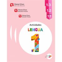 Cuaderno Lengua 1 1º EP MEC 14 Cuadric, Aula Activa VICLEN11EP (Vicens Vives) - 9788468220338