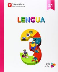 Lengua 3º EP Pauta 3, 1-3, 2-3, 3 MEC 14 Aula Activa VICLEN13EP (Vicens Vives) - 9788468220529