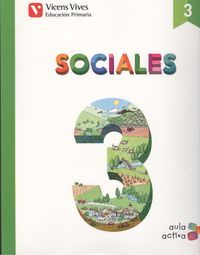 Ciencias Sociales 3º EP Asturias 16 Aula Activa (Vicens Vives) - 9788468220574