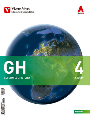 Geografía Historia 4º ESO Asturias 16 Aula 3D (Vicens Vives) - 9788468220734