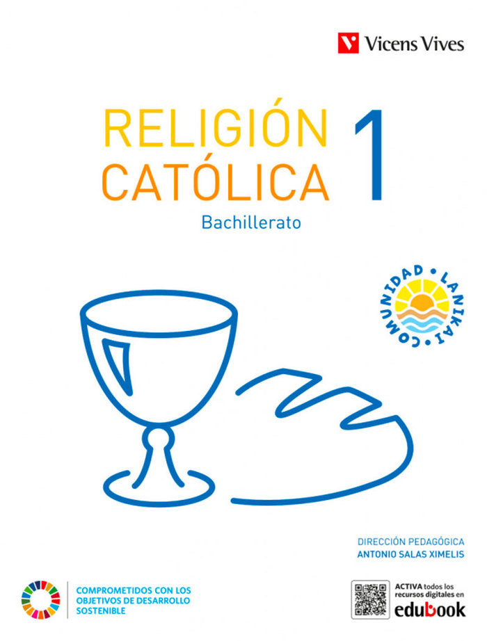 ✅ RELIGION CATOLICA LANIKAI 1ºNB 22 I I VICENS VIVES I 9788468222998
