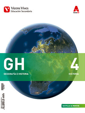 Geografía Historia 4º ESO 4, 1/4, 2 C, Mancha 16 Aula 3D (Vicens Vives) - 9788468225692