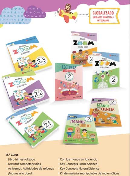 Globalizado 2º EP Andalucía 19 Zoom (Vicens Vives) - 9788468226859