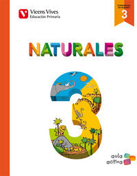 Naturales 3º EP Madrid 14 Aula Activa VICCN13EP (Vicens Vives) - 9788468227597