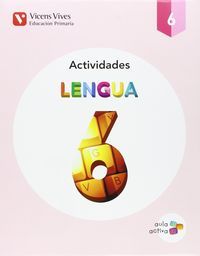 Cuaderno Lengua 6º EP Trimestres 15 Aula Activa VICLEN16EP (Vicens Vives) - 9788468228068