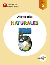 Cuaderno Naturales 5º EP Madrid 15 Aula Activa VICCN15EP (Vicens Vives) - 9788468228228
