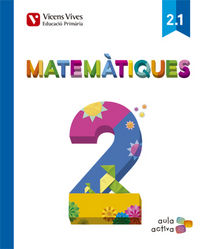 Matemàtiques 2 (2, 1-2, 2-2, 3) Aula Activa (Vicens Vives) - 9788468228822