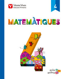 Matemàtiques 4 (aula Activa) (Vicens Vives) - 9788468228839