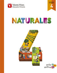 Naturales 4º EP Madrid Aula Activa 15 VICCN14EP (Vicens Vives) - 9788468228907
