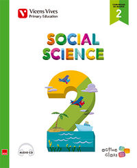 Social Science 2º EP Madrid 16 CD Active Class (Vicens Vives) - 9788468229089