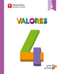 Valores 4º EP MEC 15 Aula Activa VICETI14EP (Vicens Vives) - 9788468229324