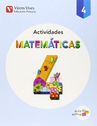 Cuaderno Matemáticas 4º EP Trimest, 15 Aula Activa VICMAT14EP (Vicens Vives) - 9788468229669