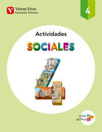 Cuaderno Sociales 4º EP Aula Activa 15 VICCSO14EP (Vicens Vives) - 9788468229683