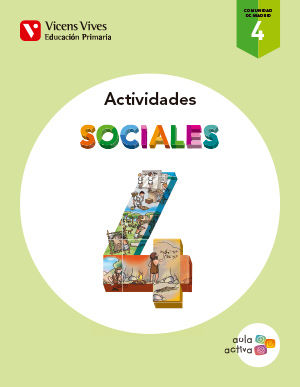 Cuaderno Sociales 4º EP Madrid 15 Aula Activa VICCSO14EP (Vicens Vives) - 9788468229690