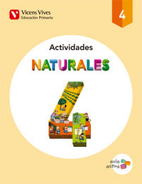 Cuaderno Naturales 4º EP Aula Activa 15 VICCN14EP (Vicens Vives) - 9788468229706