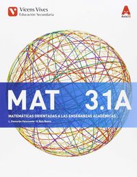 Matemáticas 3º ESO Trimestres Academicas 15 VICMAT33ES (Vicens Vives) - 9788468230405