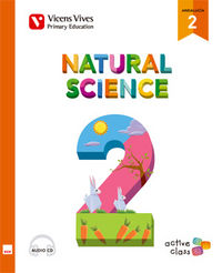 Natural Science 2º EP +cd Andalucía 15 Aula Activa VICCN12EP (Vicens Vives) - 9788468230634