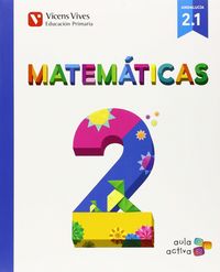Matemáticas 2º EP Trimestres Andalucía 15 Aula Act, VICMAT12EP (Vicens Vives) - 9788468230696