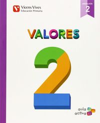 Valores 2º EP Andalucía Aula Activa 15 VICETI12EP (Vicens Vives) - 9788468230764