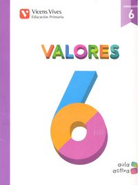 Valores 6º EP Andalucía Aula Activa 15 VICETI16EP (Vicens Vives) - 9788468230863