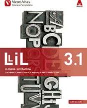 Llengua 3º ESO Bimestral Baleares 16 Aula 3D (Vicens Vives) - 9788468231105