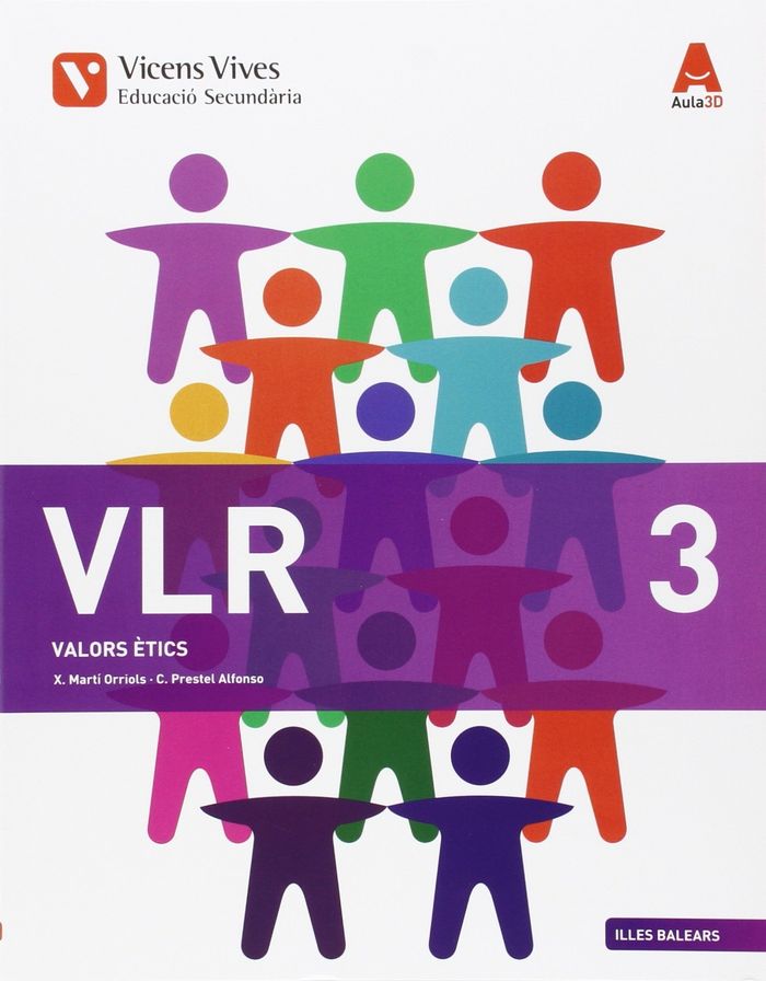 Valores 3º ESO Baleares 15 Aula 3D (Vicens Vives) - 9788468231143