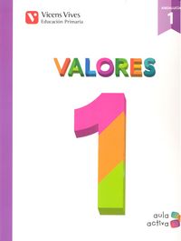 Valores 1º EP Andalucía Aula Activa 15 VICETI11E (Vicens Vives) - 9788468231440