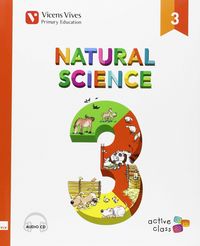 Natural Science 3º EP +cd Andalucía 15 Aula Activa VICCN13EP (Vicens Vives) - 9788468231488