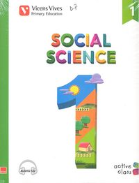Social Science 1º EP +cd Andalucía 15 VICCSO11EP (Vicens Vives) - 9788468231501