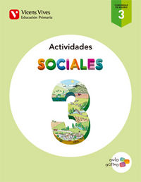 Cuaderno Sociales 3º EP Madrid 15 Aula Activa (Vicens Vives) - 9788468231631